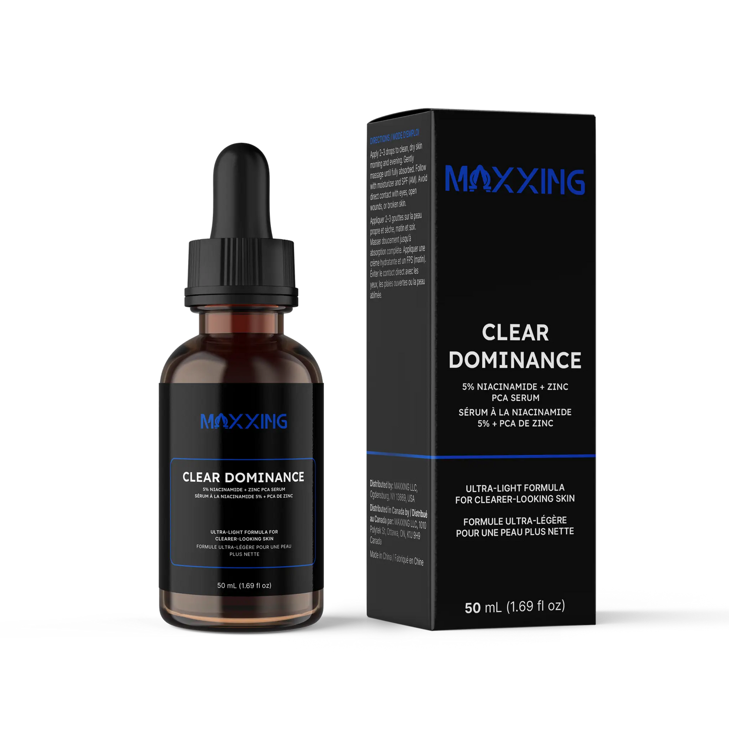 MAXXING Clear Dominance Niacinamide 5% + Zinc PCA Serum