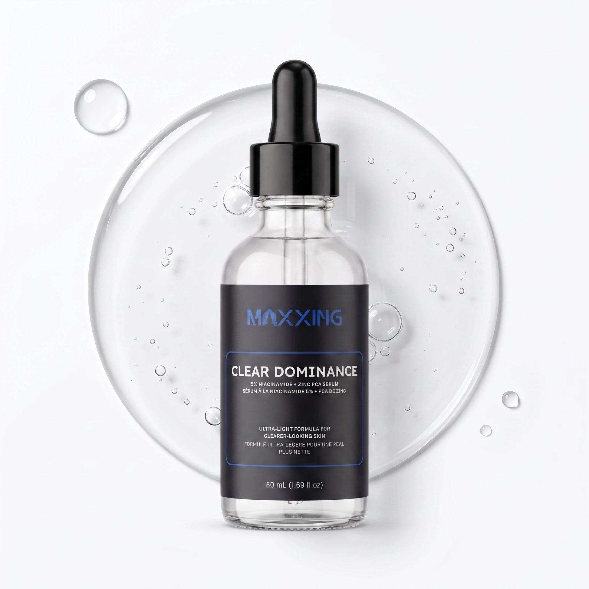 Clear Dominance Niacinamide 5% + Zinc Serum texture swatch
