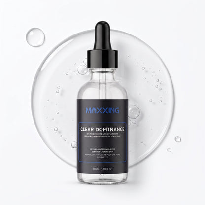 Clear Dominance Niacinamide 5% + Zinc Serum texture swatch