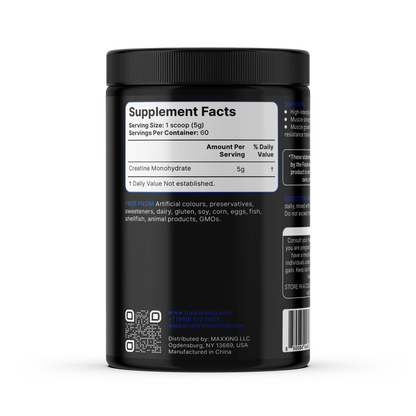 MAXXING Creatine Monohydrate Powder 300g - MAXXING