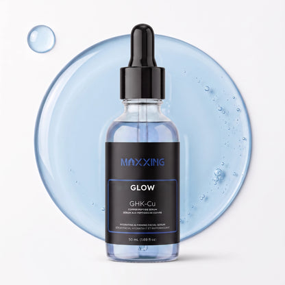 Glow GHK-Cu Copper Peptide Serum texture swatch