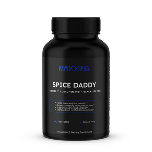 MAXXING Spice Daddy Turmeric Extract 500mg + Black Pepper Capsules