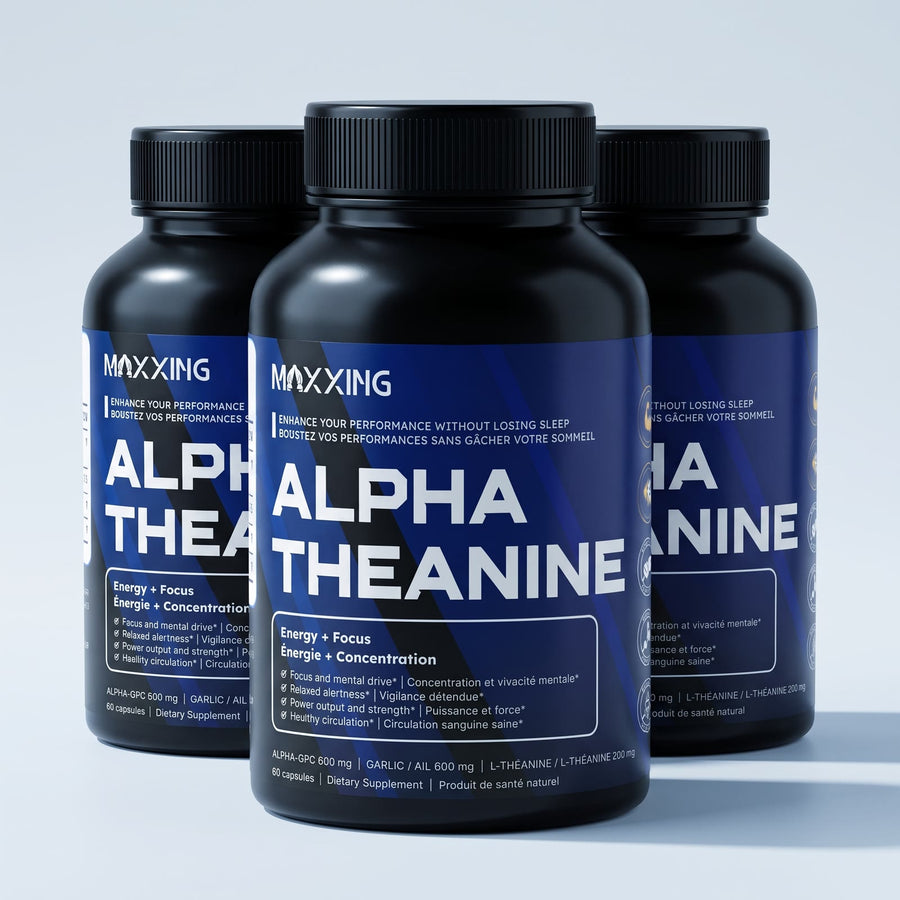 Alpha Theanine three-bottle set