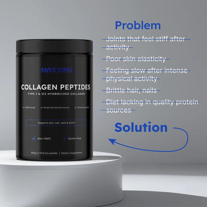 MAXXING Collagen Peptides Hydrolyzed Bovine Protein Powder