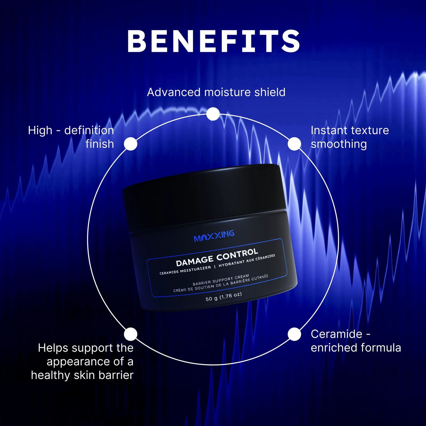 MAXXING Damage Control Ceramide Barrier Moisturizer