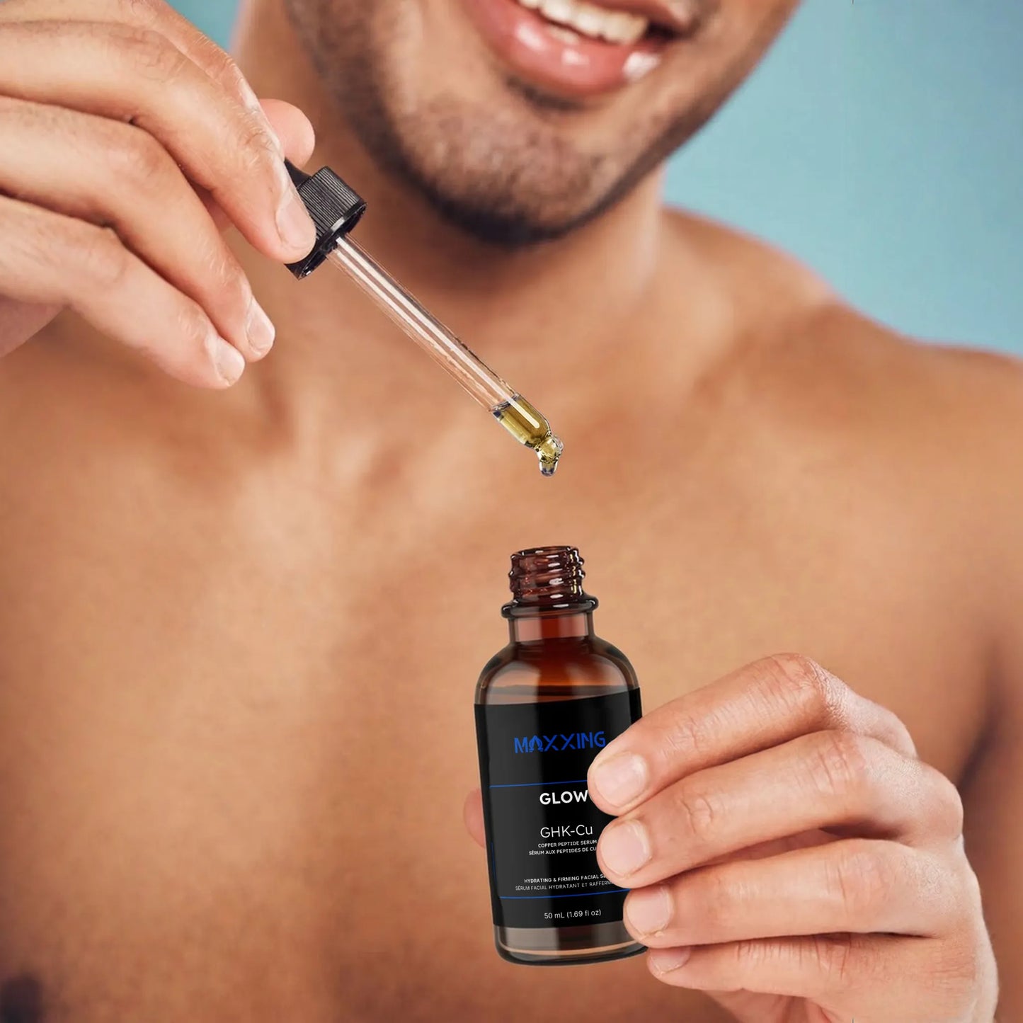 MAXXING Glow GHK-Cu 0.2% Copper Peptide Serum