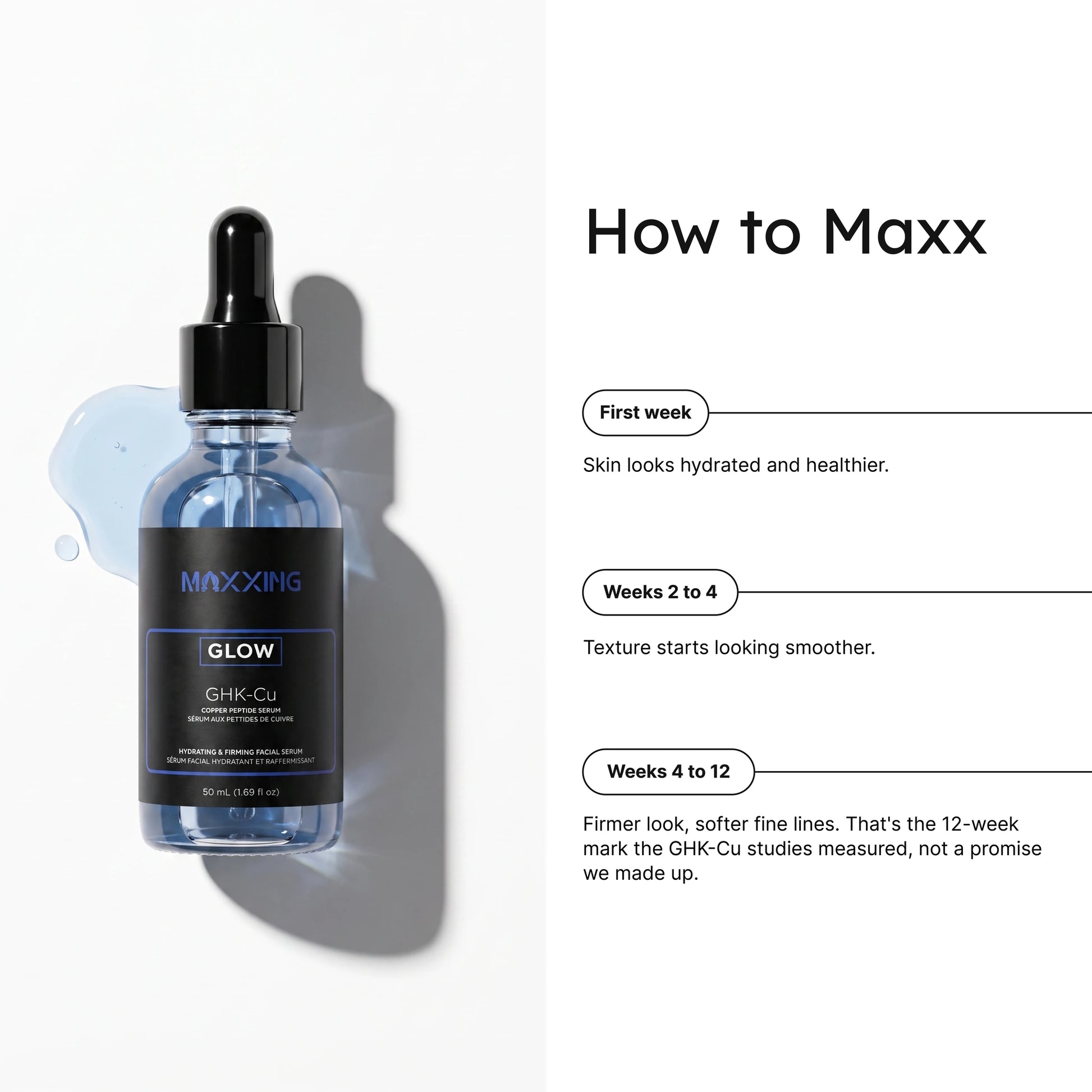 How to use Glow GHK-Cu Copper Peptide Serum