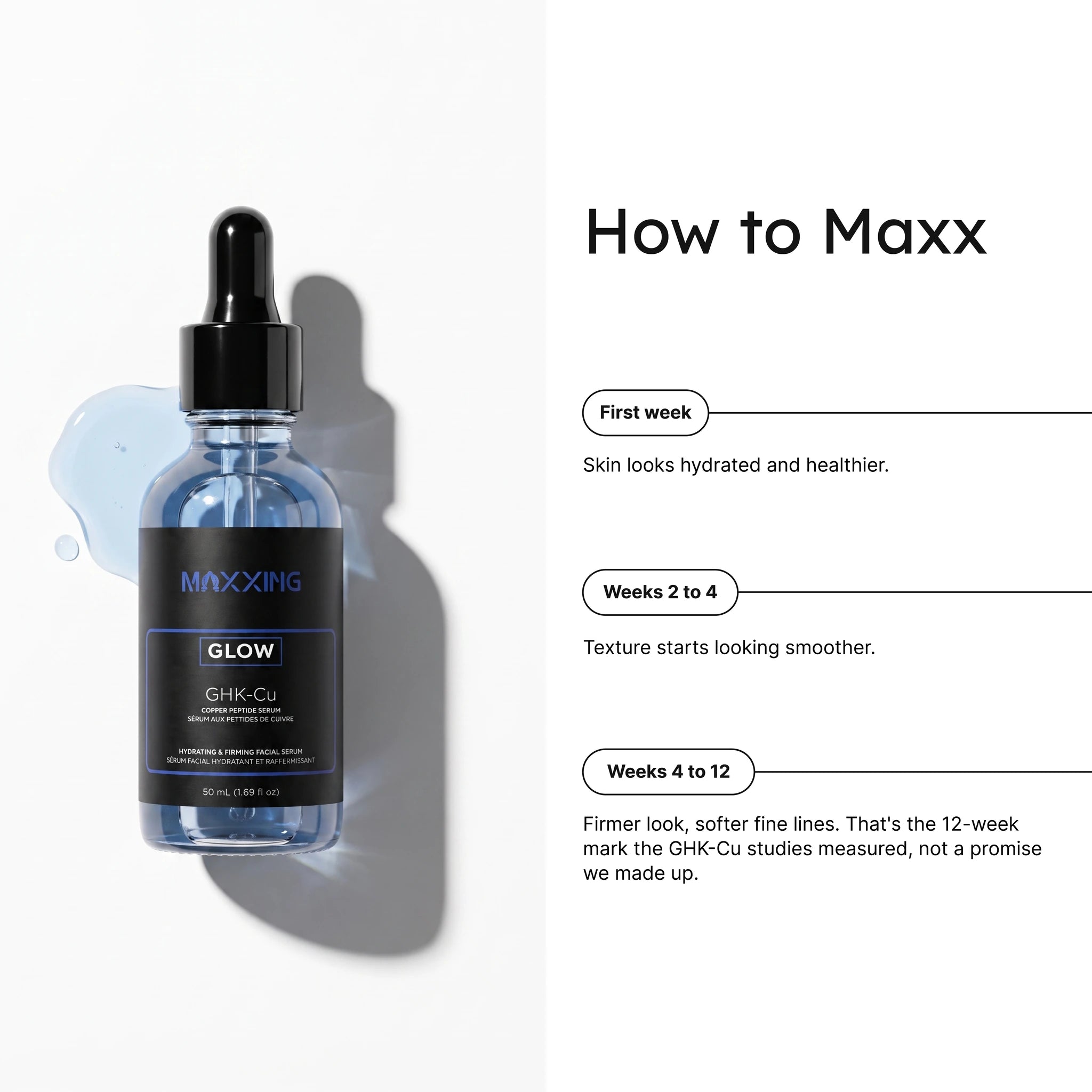 How to use Glow GHK-Cu Copper Peptide Serum
