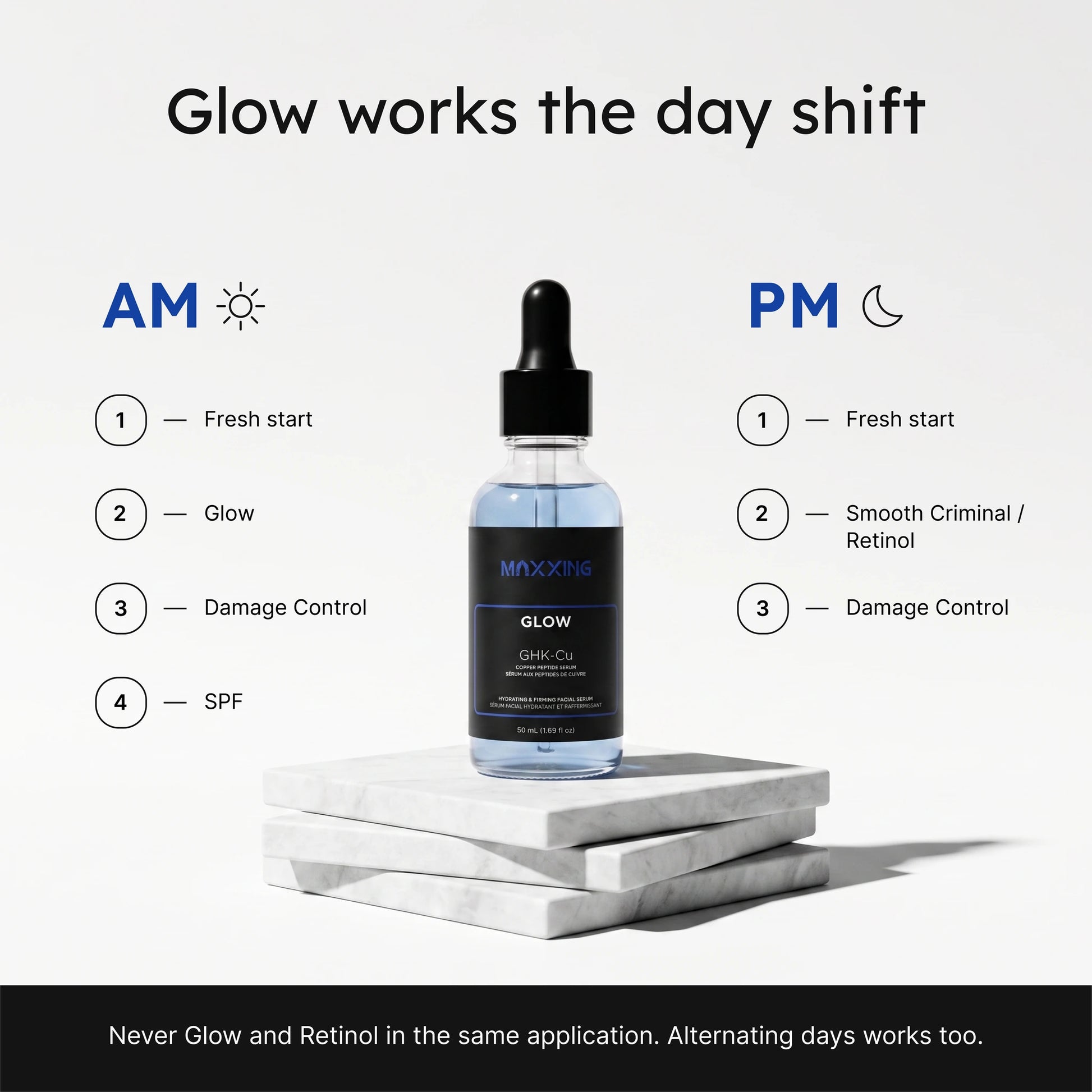 Glow GHK-Cu Copper Peptide Serum highlight graphic
