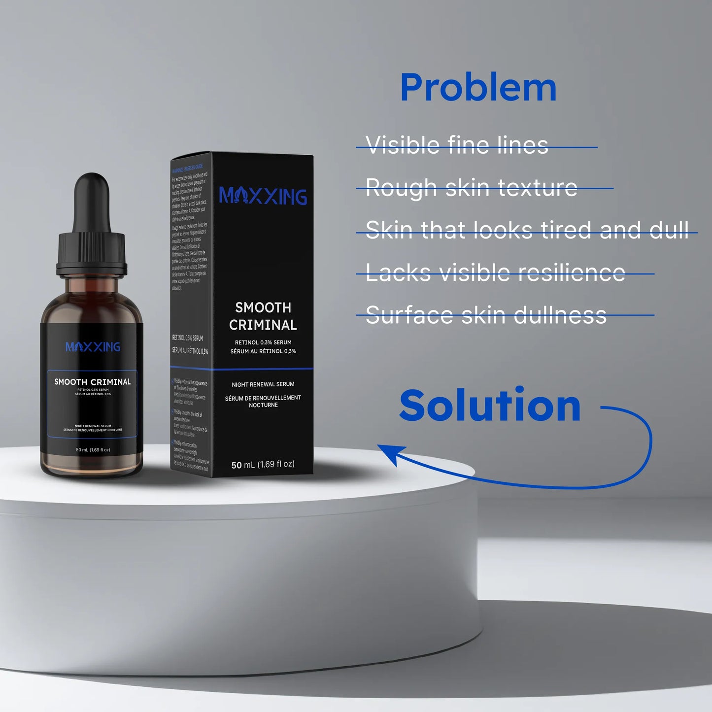 MAXXING Smooth Criminal Retinol 0.3% Serum
