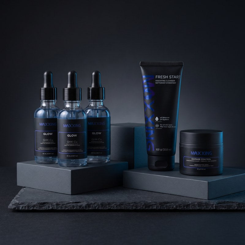 Three bottles of Glow plus free gifts